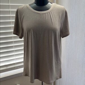 Classic Women's Crew Neck Tee - Taupe